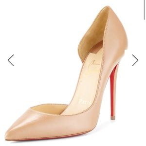 Christian Louboutin Irish Dorsay 100mm Sz 36.5